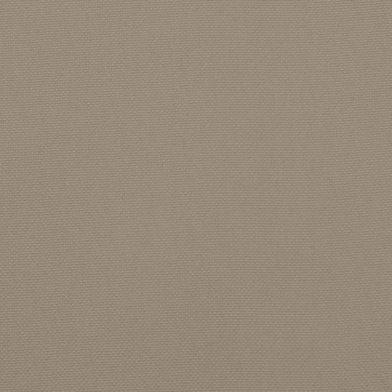 Pallet Cushion Taupe 60x60x12 cm Fabric