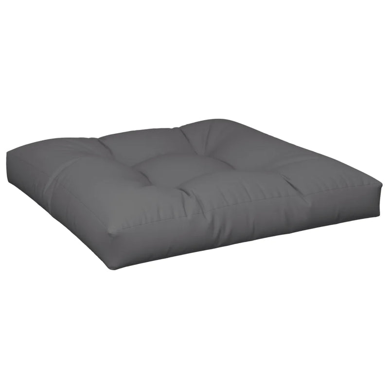 Pallet Cushion Anthracite 70x70x12 cm Fabric