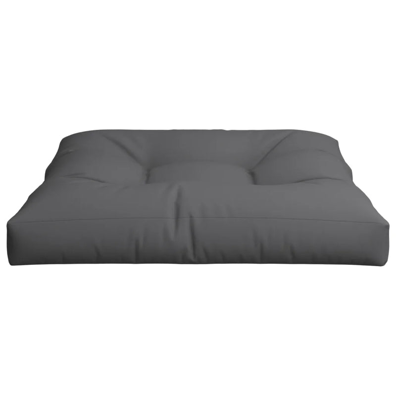 Pallet Cushion Anthracite 70x70x12 cm Fabric