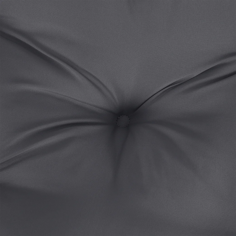 Pallet Cushion Anthracite 70x70x12 cm Fabric