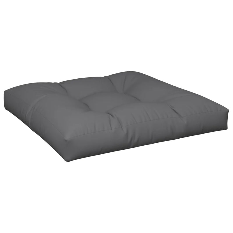 Pallet Cushion Anthracite 80x80x12 cm Fabric