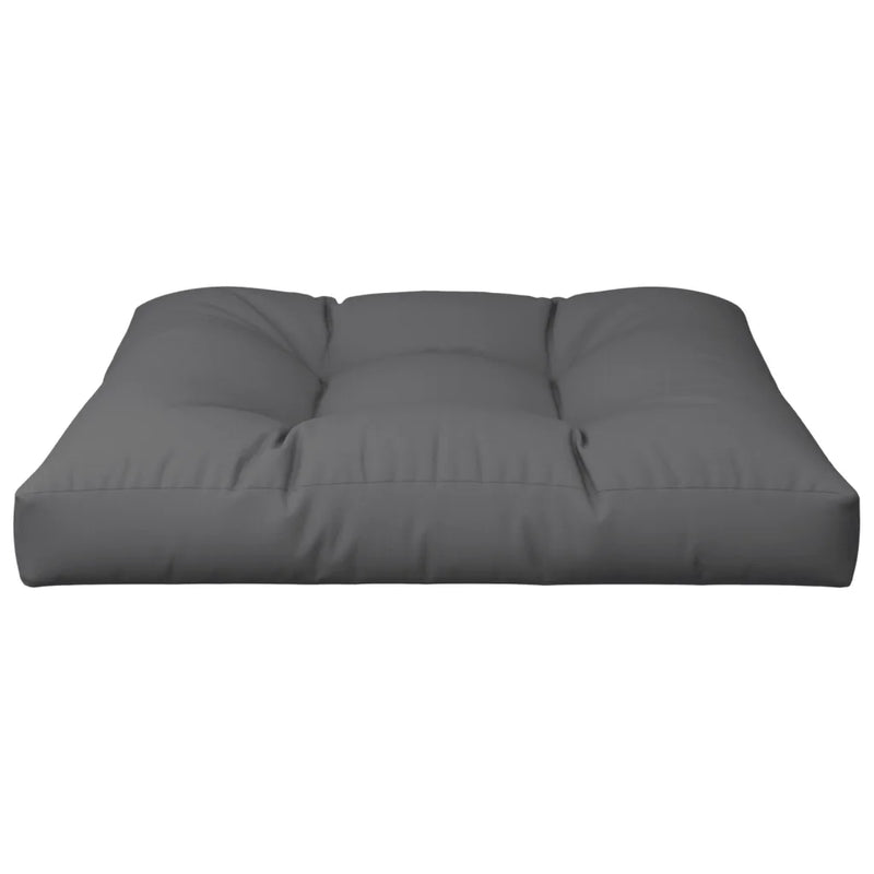 Pallet Cushion Anthracite 80x80x12 cm Fabric