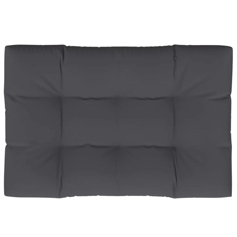 Pallet Cushion Anthracite 120x80x12 cm Fabric