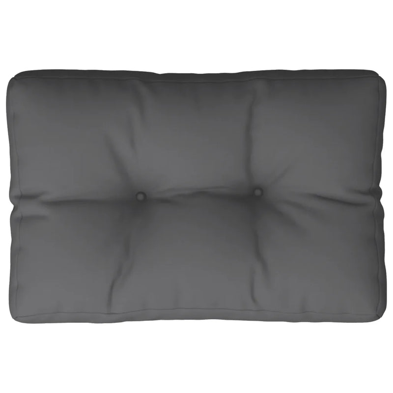 Pallet Cushion Anthracite 50x40x12 cm Fabric