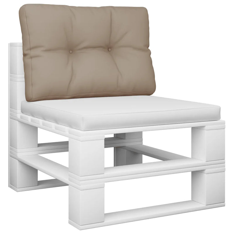 Pallet Cushion Taupe 50x40x12 cm Fabric