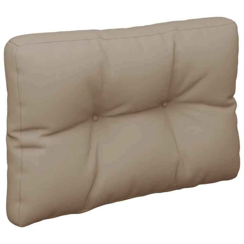 Pallet Cushion Taupe 50x40x12 cm Fabric