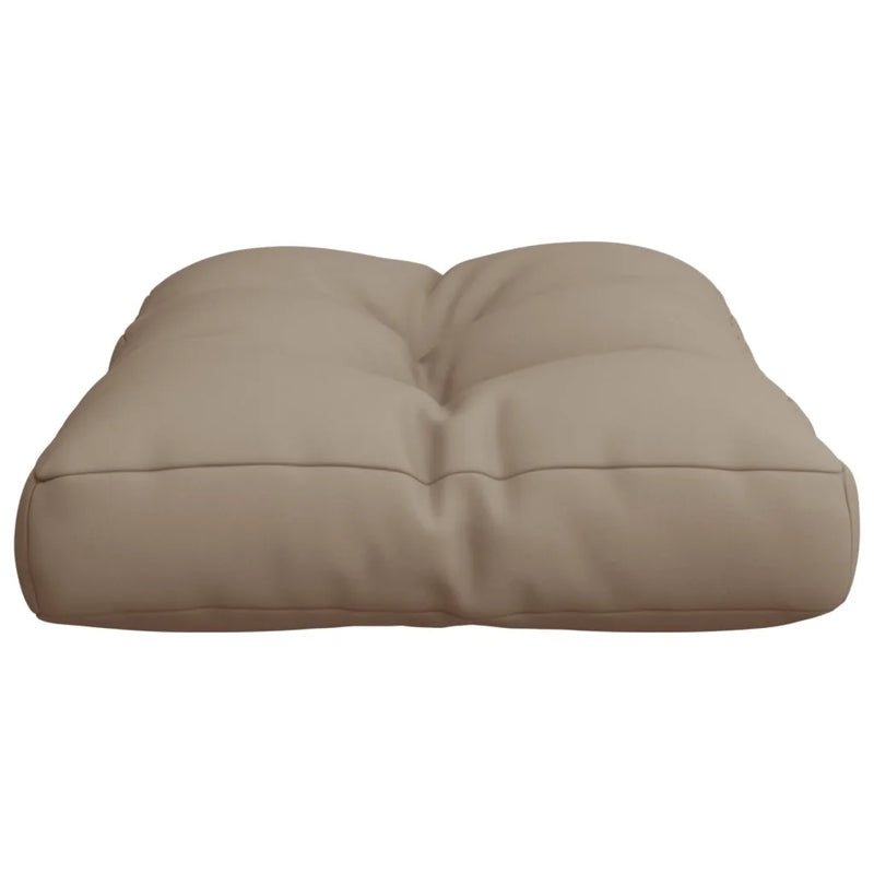 Pallet Cushion Taupe 50x40x12 cm Fabric