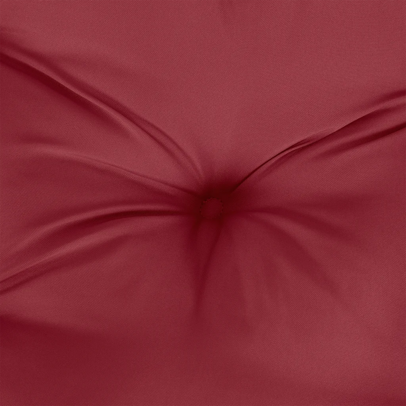 Pallet Cushions 2 pcs Wine Red Fabric