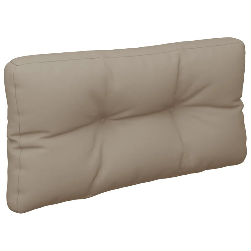 Pallet Cushions 2 pcs Taupe Fabric