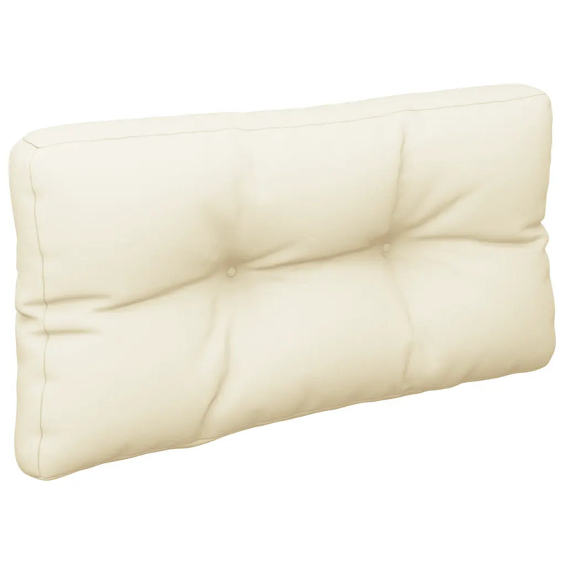 Pallet Cushions 2 pcs Cream Fabric