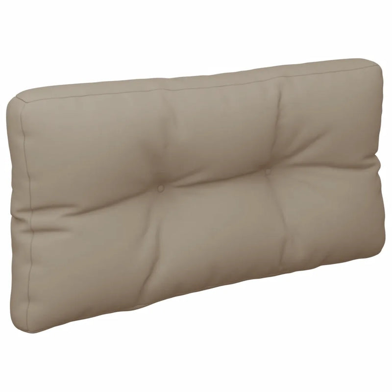 Pallet Cushions 2 pcs Taupe Fabric
