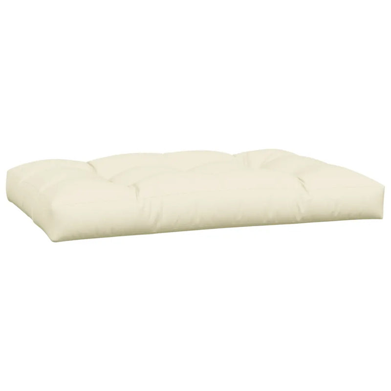 Pallet Cushions 2 pcs Cream Fabric