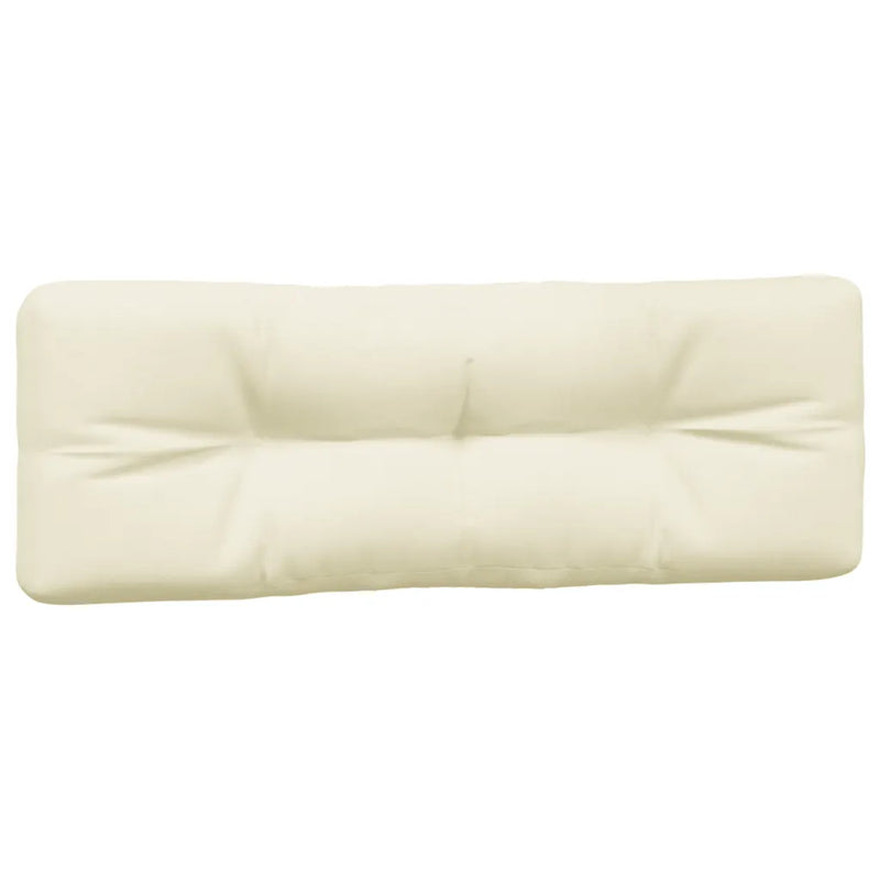 Pallet Cushions 2 pcs Cream Fabric