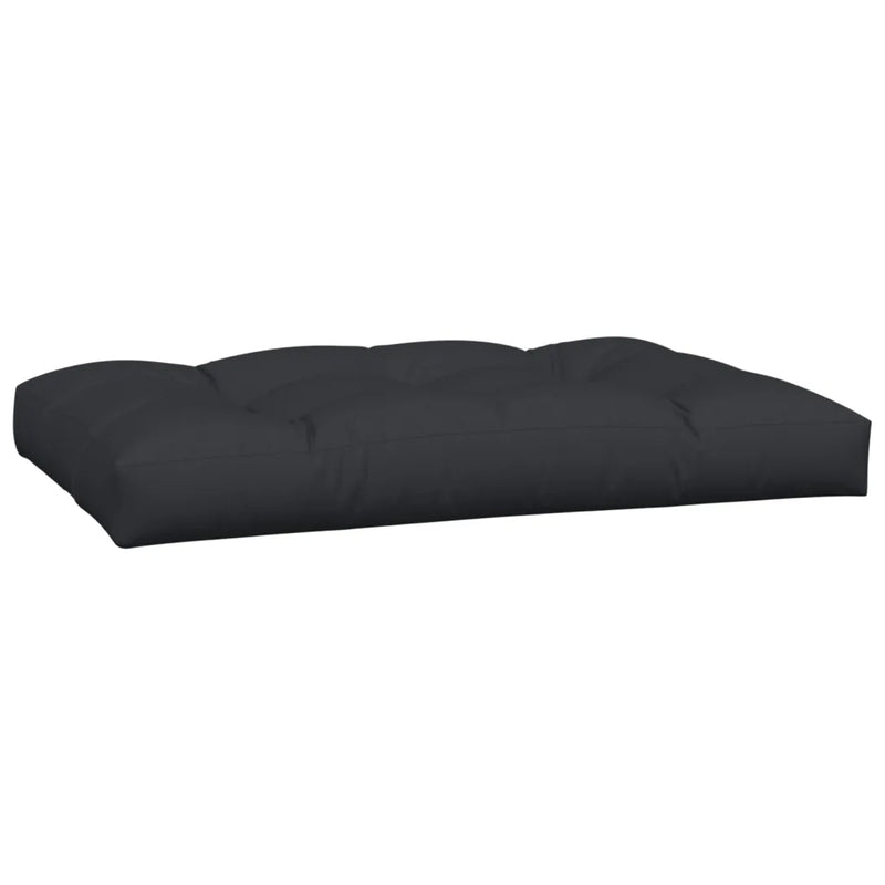 Pallet Cushions 2 pcs Black Fabric