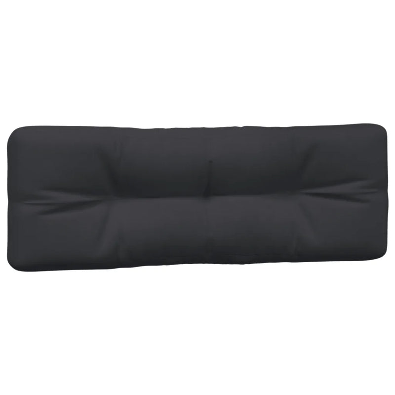 Pallet Cushions 2 pcs Black Fabric