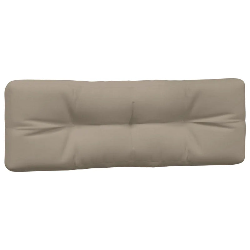Pallet Cushions 2 pcs Taupe Fabric