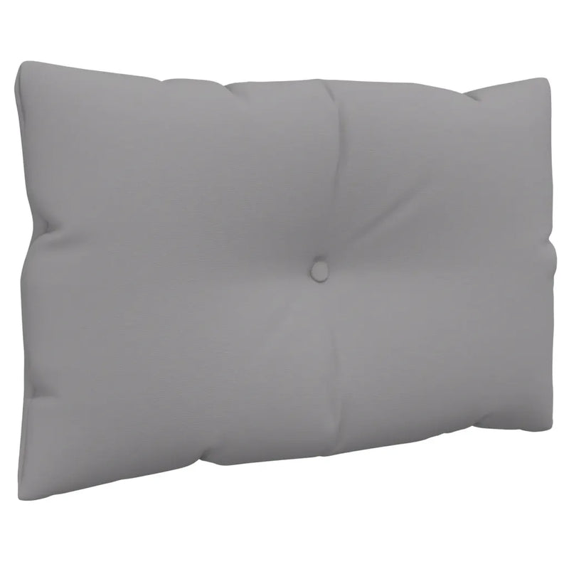 Pallet Cushions 2 pcs Grey Fabric