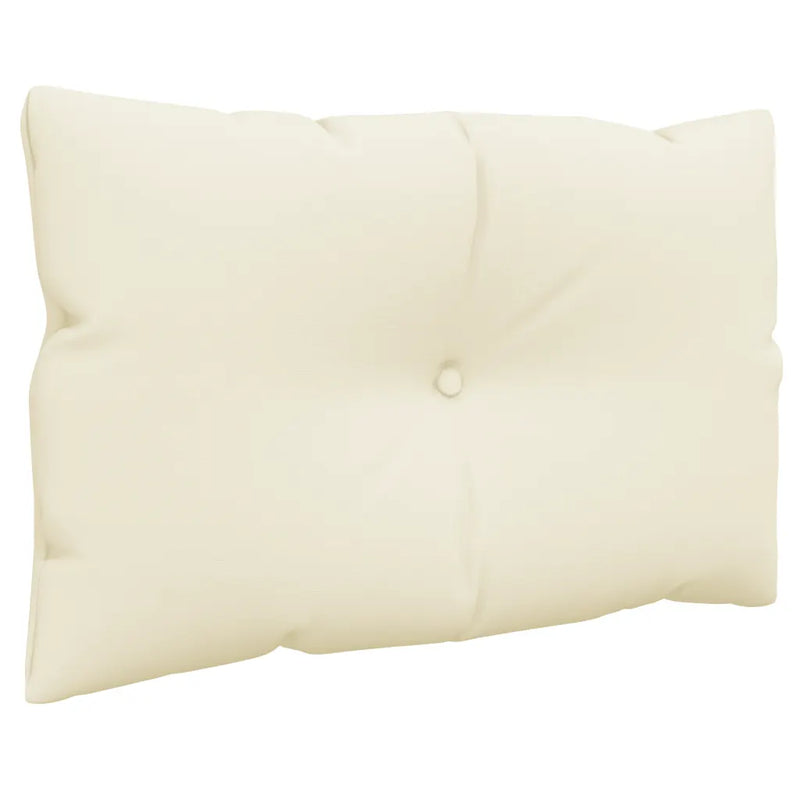 Pallet Cushions 2 pcs Cream Fabric