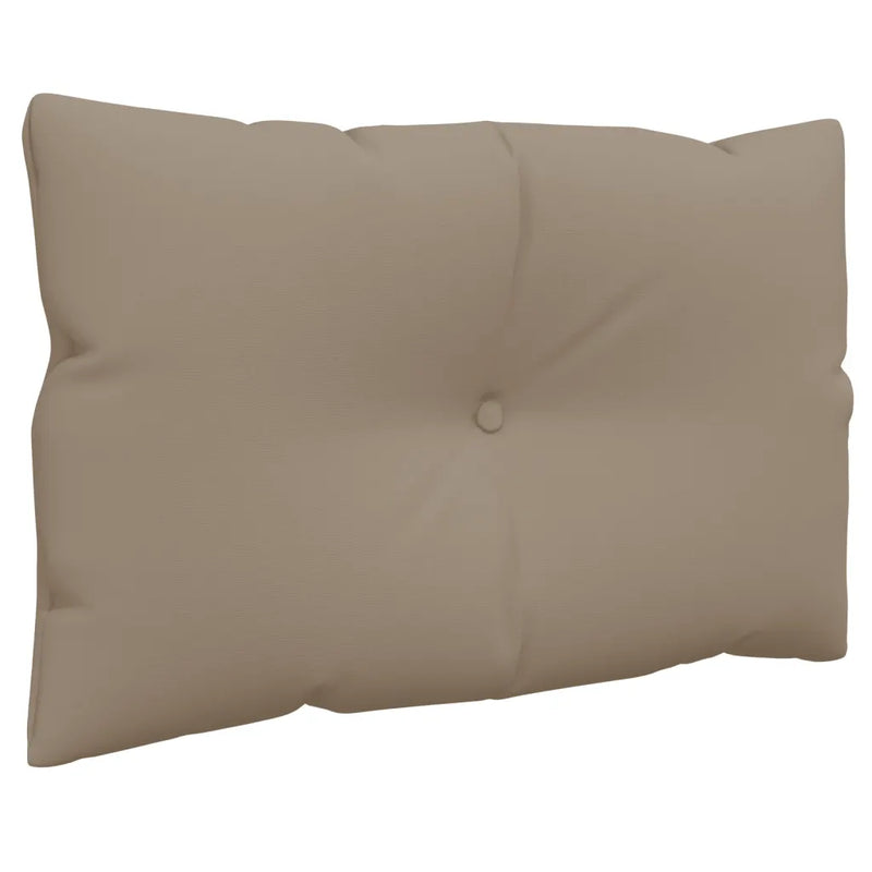 Pallet Cushions 2 pcs Taupe Fabric