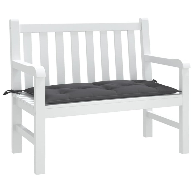 vidaXL Garden Bench Cushion Anthracite 100x50x7 cm Oxford Fabric