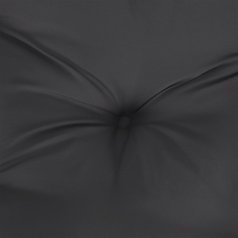 vidaXL Garden Bench Cushion Black 120x50x7 cm Oxford Fabric