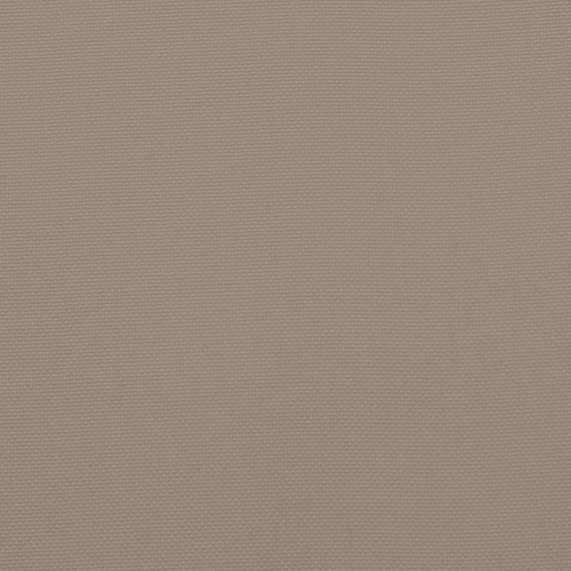 vidaXL Garden Bench Cushion Taupe 120x50x7 cm Oxford Fabric