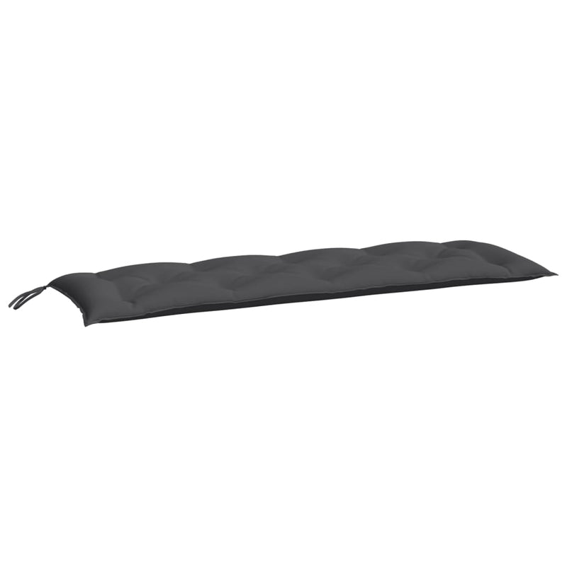 vidaXL Garden Bench Cushion Anthracite 150x50x7 cm Oxford Fabric