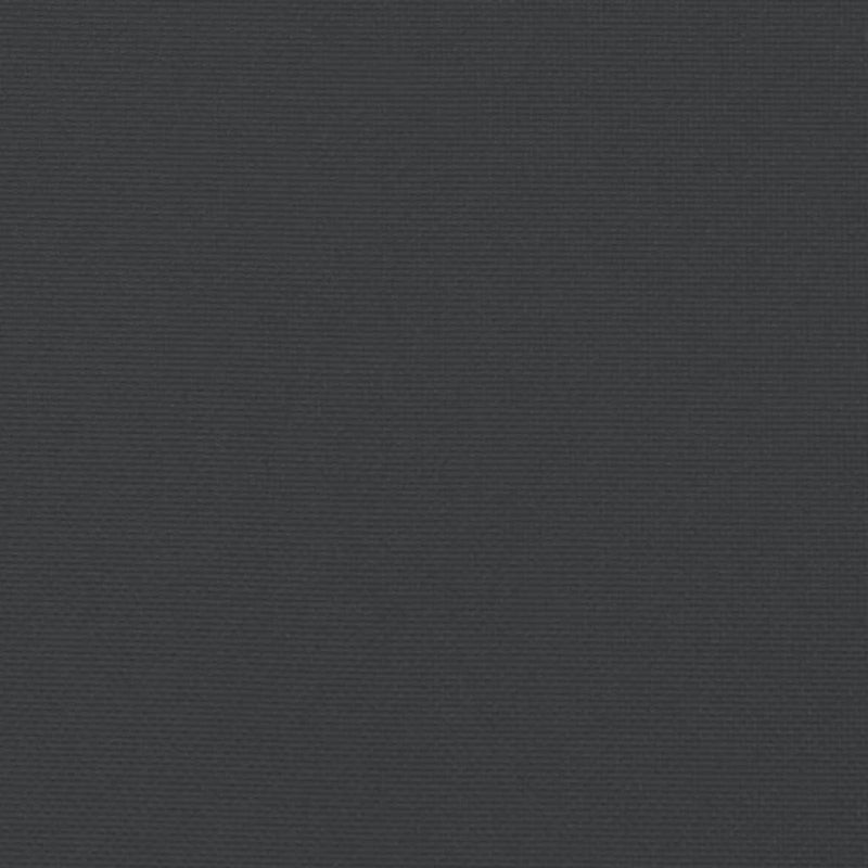 vidaXL Garden Bench Cushion Black 150x50x7 cm Oxford Fabric