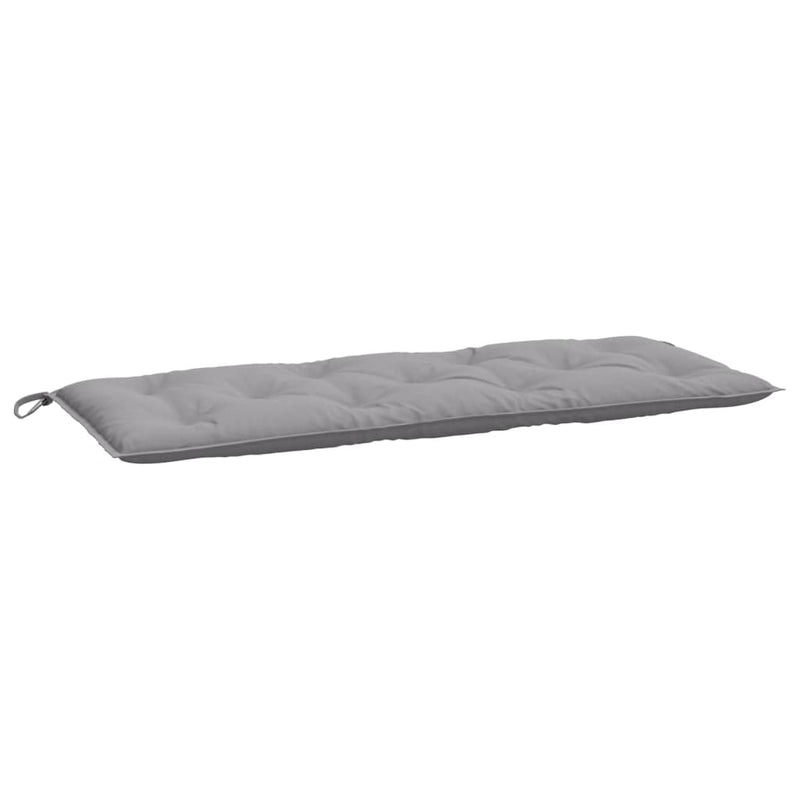 Garden Bench Cushions 2pcs Grey 120x50x7cm Oxford Fabric