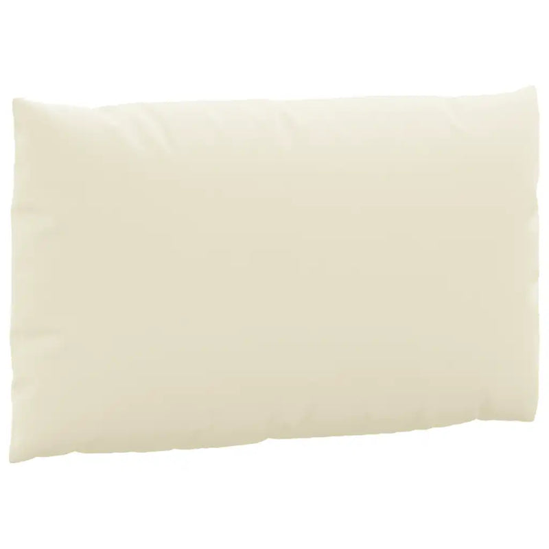 Pallet Cushions 2 pcs Cream White Oxford Fabric