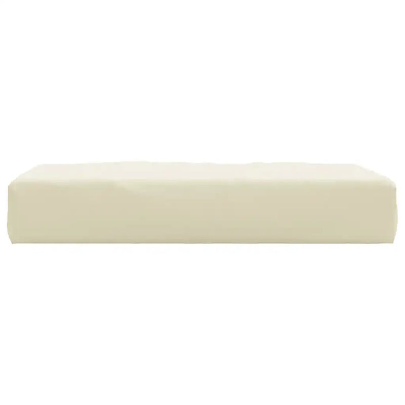 Pallet Cushion Cream 60x60x9.5 cm Oxford Fabric