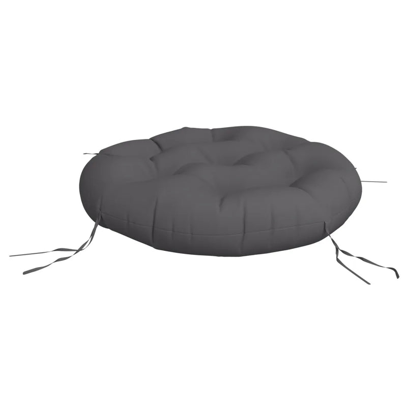 Round Cushion Anthracite �� 60 x11 cm Oxford Fabric