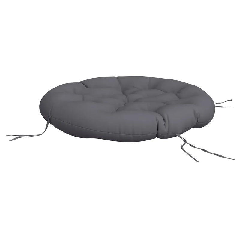 Round Cushion Anthracite �� 100 x11 cm Oxford Fabric
