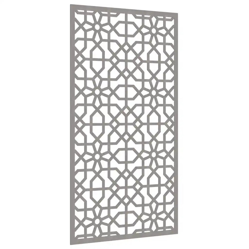 Garden Wall Decoration 105x55 cm Corten Steel Moorish Design