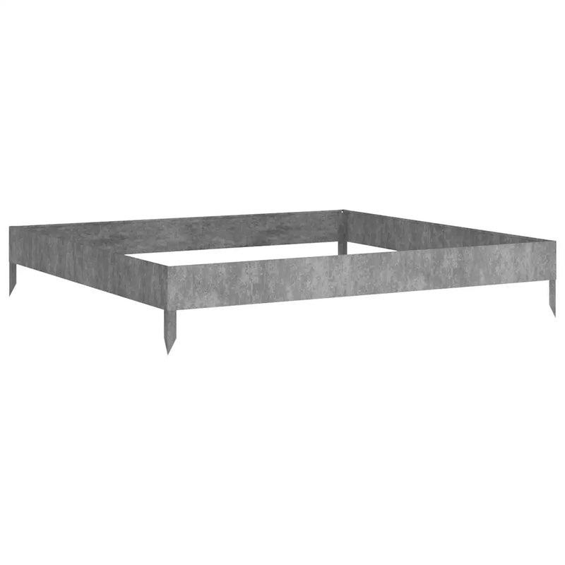Garden Raised Bed 100x100x18.5 cm Corten Steel