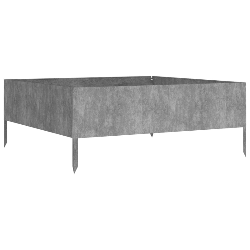 vidaXL Garden Raised Bed 100x100x41 cm Corten Steel