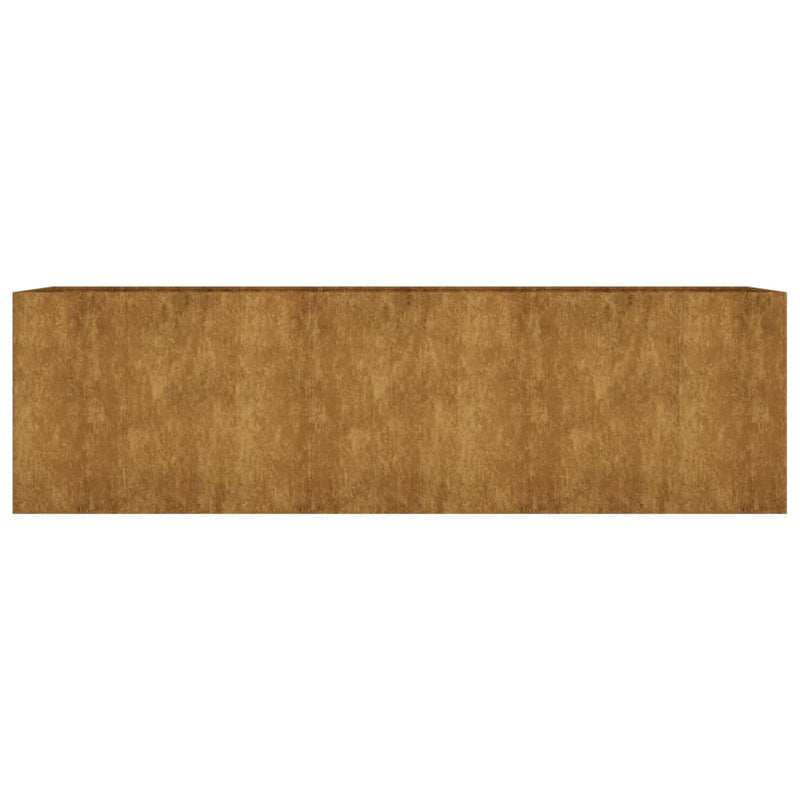 vidaXL Garden Raised Bed 280x80x80 cm Corten Steel