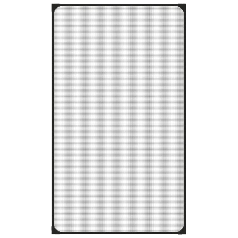 Magnetic Insect Screen for Windows Anthracite 80x140 cm