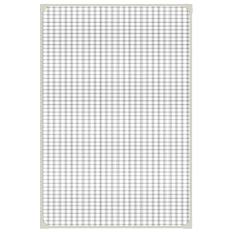 Magnetic Insect Screen for Windows White 80x120 cm