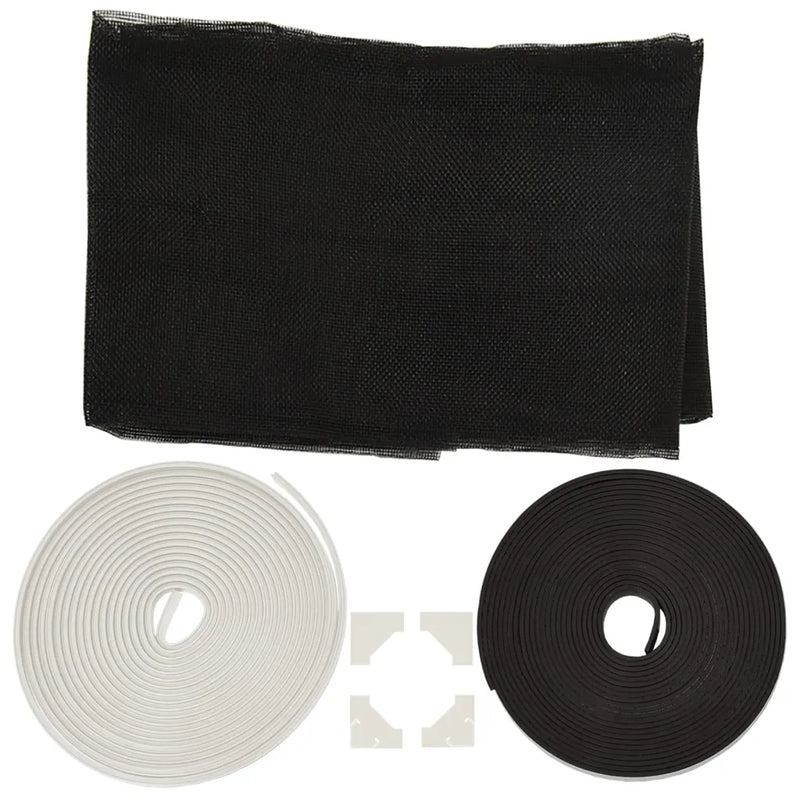 Magnetic Insect Screen for Windows White 80x120 cm