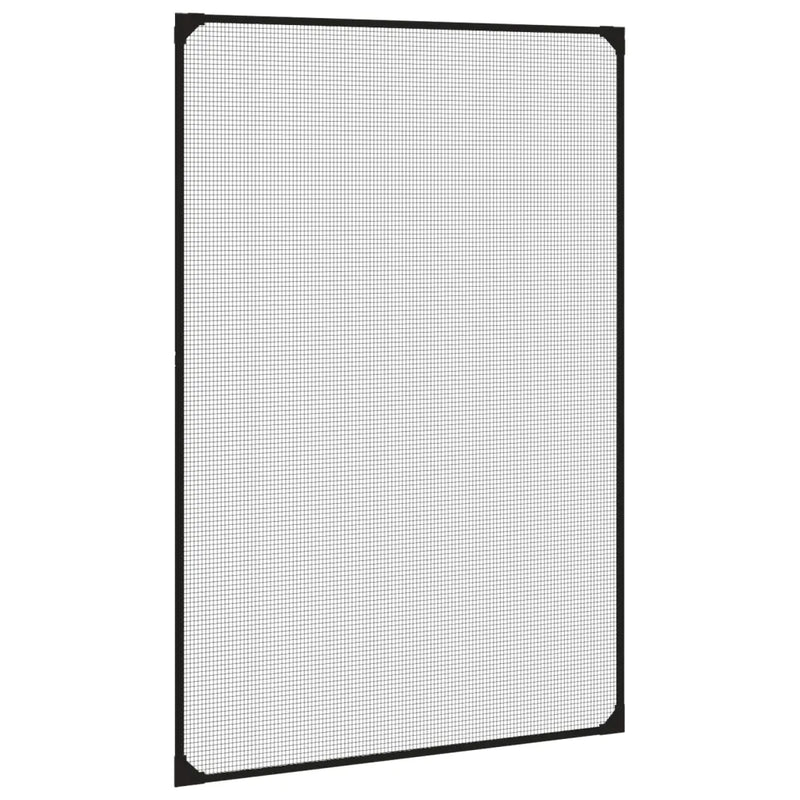 Magnetic Insect Screen for Windows Anthracite 80x120 cm