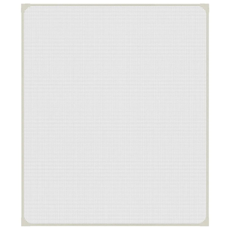 Magnetic Insect Screen for Windows White 100x120 cm