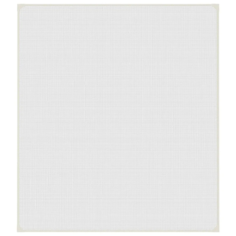 Magnetic Insect Screen for Windows White 120x140 cm