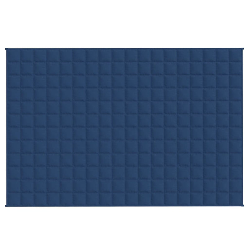 vidaXL Weighted Blanket Blue 122x183 cm 5 kg Fabric