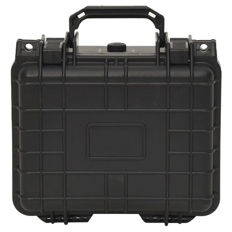 vidaXL Portable Flight Case Black 27x25x18 cm PP