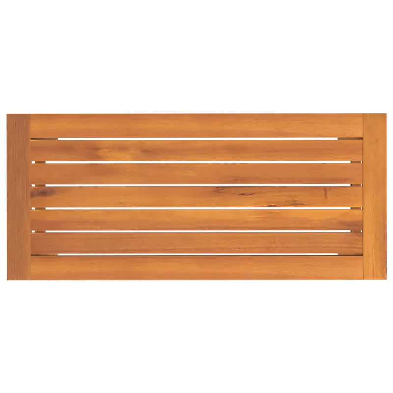 Garden Bench 80x35x45 cm Solid Wood Acacia