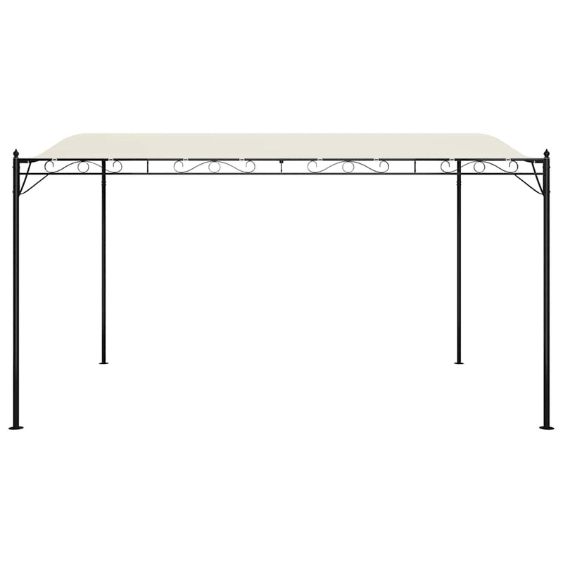 vidaXL Canopy Cream 4x3 m 180 g/m² Fabric and Steel