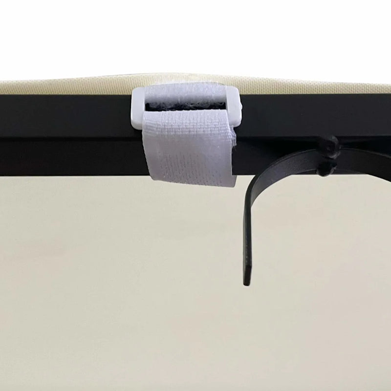 Canopy Cream 4x3 m 180 g/m² Fabric and Steel