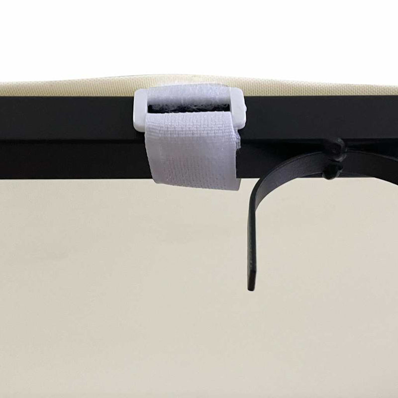 vidaXL Canopy Cream 4x3 m 180 g/m² Fabric and Steel