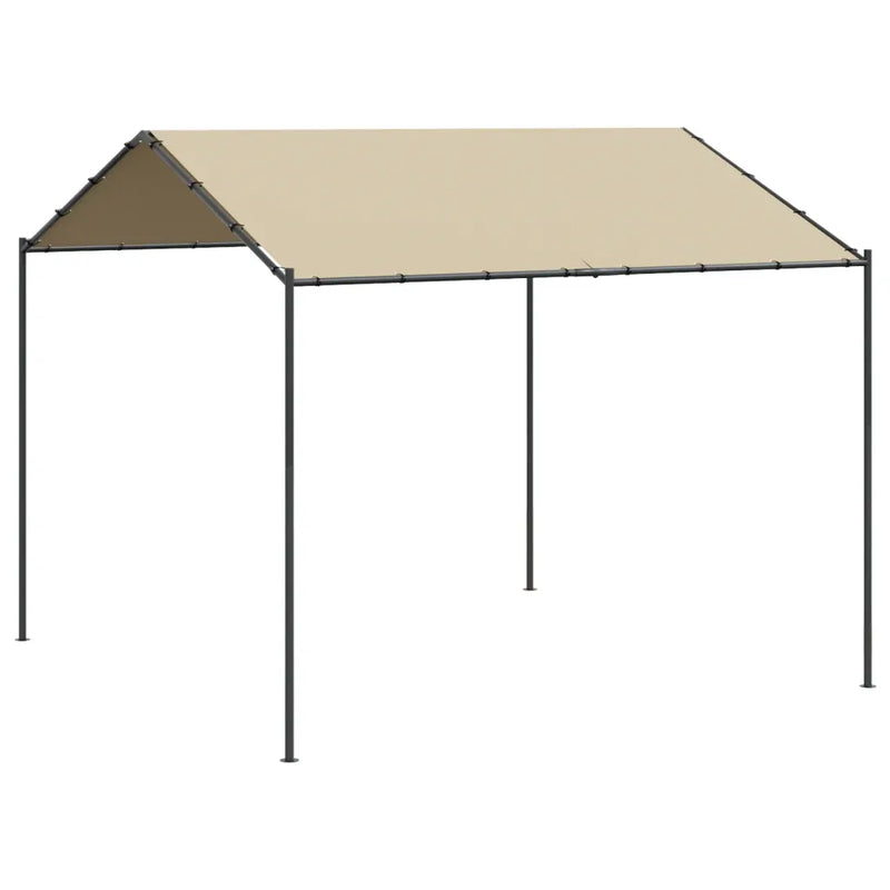 Canopy Tent Beige 4x4 m Steel  and Fabric